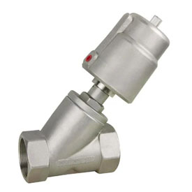 Stainless Steel 304 Angle Seat Control Valves Manufacturer in India