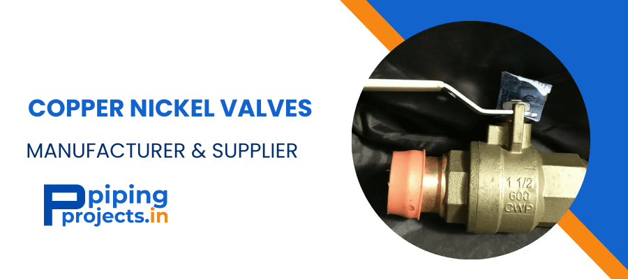Copper Nickel Valves Manufacturer in India