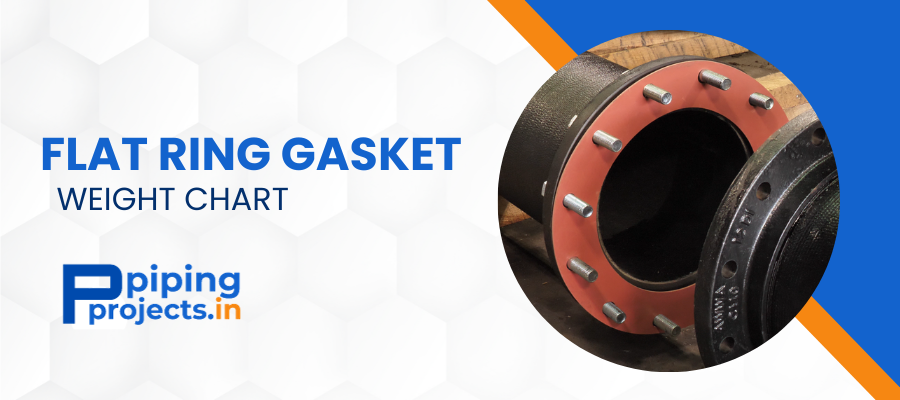  Flat Ring Gasket Weight Chart in kg, mm, PDF
